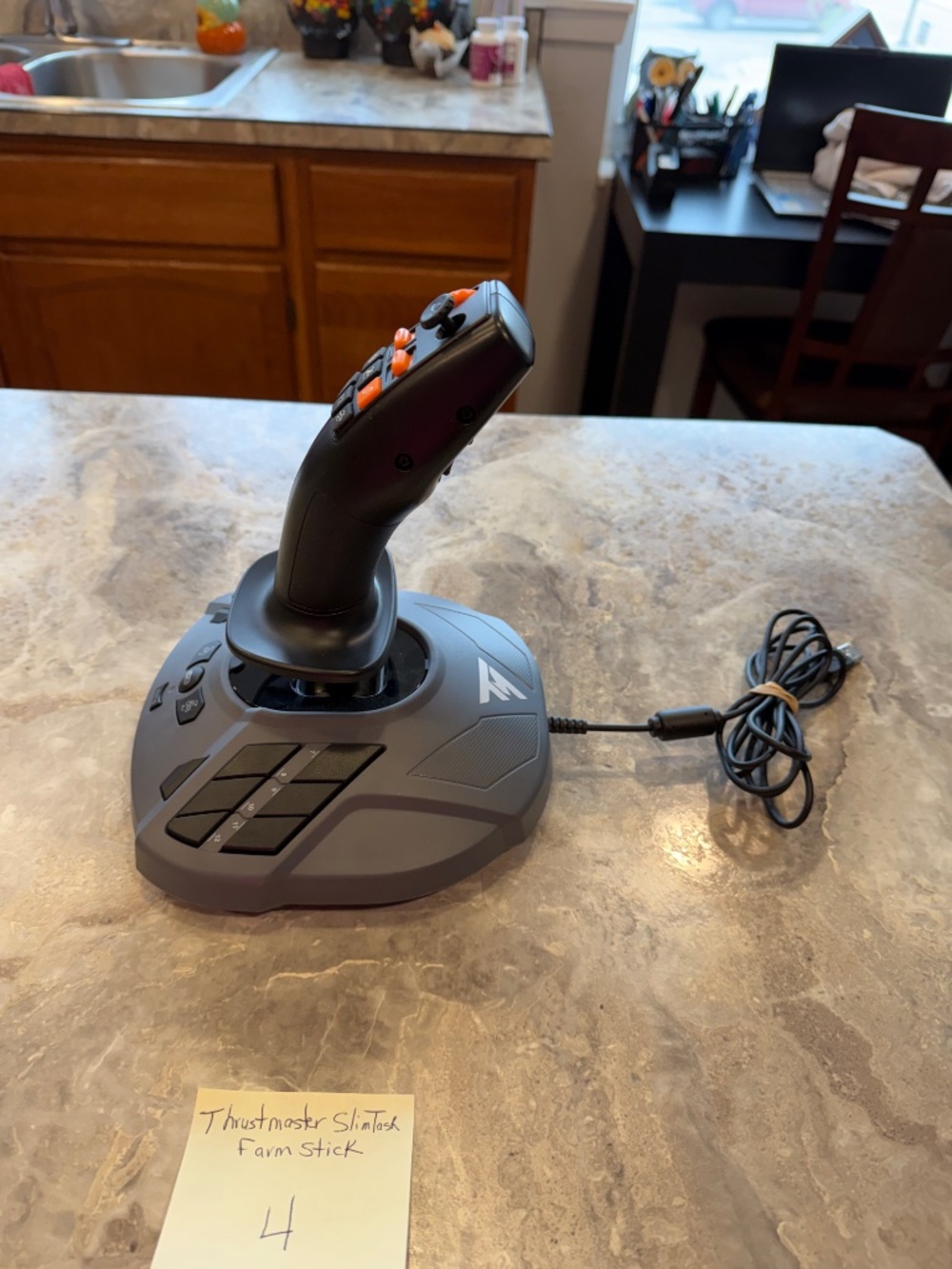 Saitek Farming Simulator wheel,pedals, Vehicle side panel,gear shifter,Farm Stic - Picture 15 of 16